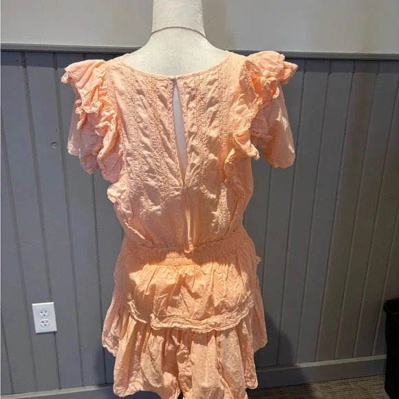 Love Shack Fancy Peach Dress - Picture 2 of 3